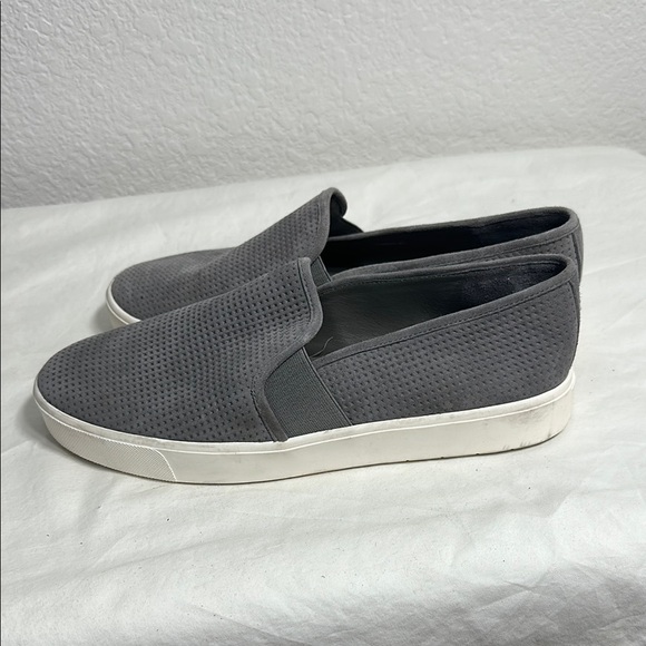 Vince Blair Perforated Suede Sneaker 8 - Picture 4 of 9